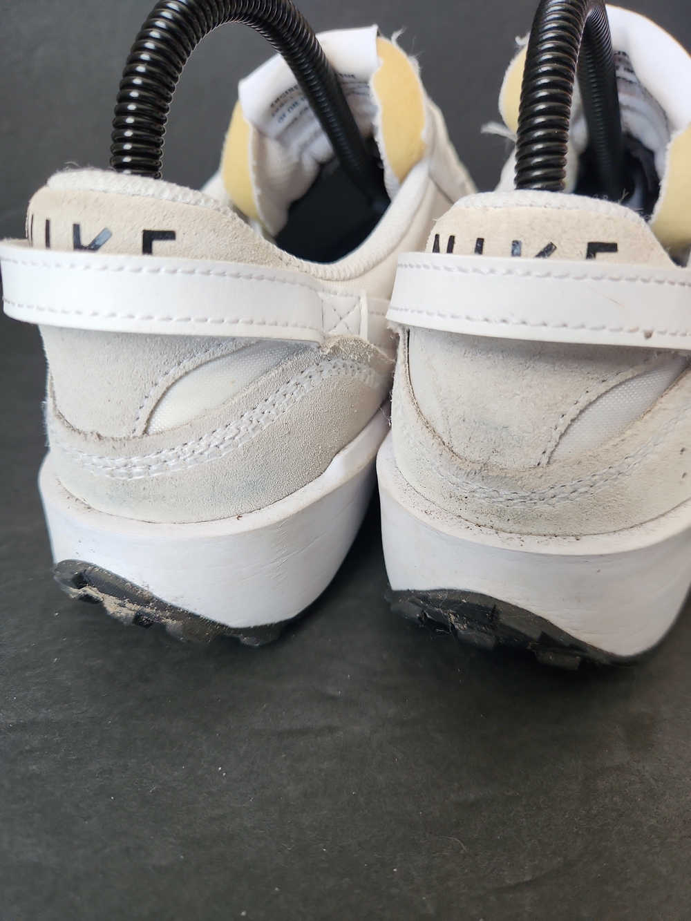 Nike Waffle Debut White Grey Women’s Shoes Size 7.5 Runners VG - Picture 6 of 7